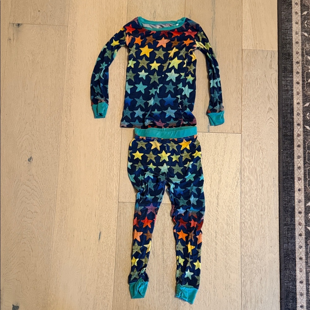 Little Sleepies Multicolor Star Kids Pajama Set